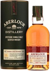 Aberlour  Double cask matured  aged 16 years Speysides whisky 43% vol. 0.70 l