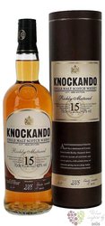 Knockando Richly matured 2005 aged 15 years Speyside whisky 43% vol.  0.70 l