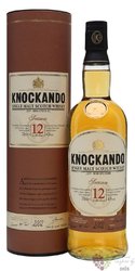Knockando Season 2002 aged 12 years Speyside single malt whisky 43% vol.  0.70 l