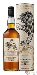 Lagavulin „ Game of Thrones ltd. House Lannisters ” aged 9 years Islay whisky 46% vol.  0.70 l