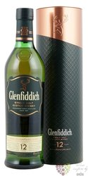 Glenfiddich  Signature  metal box aged 12 years single malt Speyside whisky 40% vol.  0.70 l