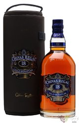 Chivas Regal  Gold Signature  aged 18 years leather box premium Scotch whisky40% vol.  1.75 l