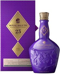 Chivas Regal Royal Salute  Small Batch Collection aged 25 years whisky  40% vol. 0.70 l