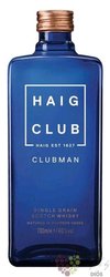 Haig „ Club Clubman ” single grain Scotch whisky  40% vol. 0.70l