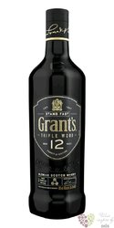 Grants Triple wood  aged 12 years Scotch whisky 40% vol.  1.00 l