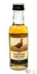 Famous Grouse blended Scotch whisky 40% vol.     0.05 l