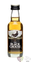 Famous Grouse „ Black Grouse ” premium blended Scotch whisky 40% vol.   0.05 l