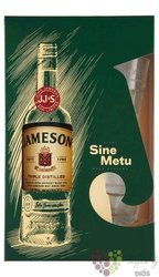 Jameson glass set ed.2020 blended Irish whiskey 40% vol.  0.70 l