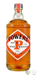 Powers „ Gold label ” blended Irish triple distilled whiskey 40% vol.  0.70 l