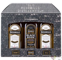 Bushmills „ Special Set ” blended Irish whiskey 40% vol.  3x0.05 l