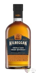 Kilbeggan  Triple cask  Irish blended whiskey 43% vol.  0.70 l
