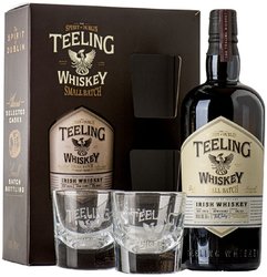 Teeling  Small batch rum cask  glass set Irish whiskey  46% vol.  0.70 l