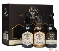 Teeling  Triniti  collection of Irish whiskey 3x0.05 l