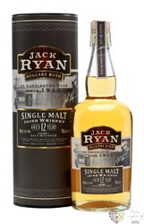 Jack Ryan  Beggards bush  aged 12 years single malt Irish whisky 46% vol.  0.70 l