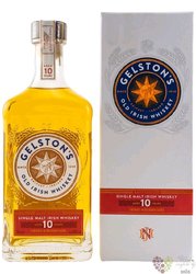 Gelstons 10 years old Irish whiskey 43% vol.  0.70 l