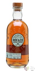 Roe &amp; Co unique blended Irish whiskey 45% vol.  0.70 l