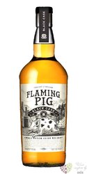 Flaming Pig  Black cask  small batch Irish whisky 40% vol. 0.70 l
