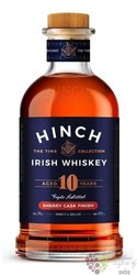 Hinch  Sherry cask finish  10 years old single malt Irish whisky 43% vol.  0.70 l