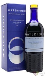 WaterFord Single Farm Origin  Ballymorgan 1.2  single malt Irish whiskey 50% vol.  0.70 l