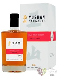 Yushan  Signature Sherry cask  single malt Taiwanese whisky by Nantou 46% vol.  0.70 l