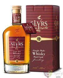 Slyrs „ Port cask finish ” single malt Bavarian whisky 46% vol.  0.70 l