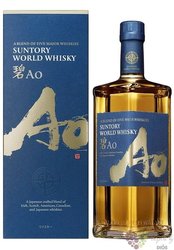 Suntory AO blended malt Japan whisky 43% vol.  0.70 l