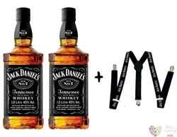 Jack Daniels „ Black label ” + kšandy 40% vol.  1x0.70 l