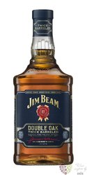 Jim Beam „ Double oak ” Kentucky straight bourbon whiskey 43% vol.  0.70 l
