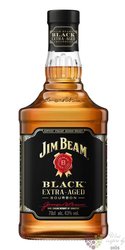 Jim Beam „ Black Extra aged ” Kentucky straight bourbon whiskey 43% vol.  1.00 l