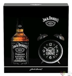 Jack Daniels  Black label  Clock set Tennessee whiskey 40% vol. 0.70 l
