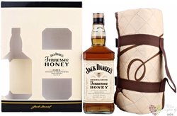 Jack Daniels  Honey  gift set Tennessee whiskey  35% vol.  0.70 l