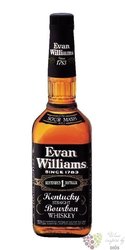 Evan Williams  Black  extra aged 7 years Kentucky straight bourbon whiskey  43% vol.   0.70 l