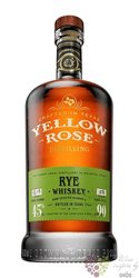 Yellow Rose  Rye  Texas whiskey 45% vol.  0.70 l
