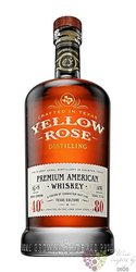 Yellow Rose  Premium  Texas whiskey 40% vol.  0.70 l