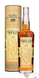 Colonel E.H.Taylor „ Small Batch ” Bottled in bond  Kentucky Straight Bourbon 50% vol.  0.70 l