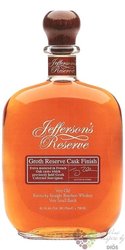 Jeffersons  Groth  reserve small batch Kentucky straight bourbon whiskey 45.1% vol.  0.75 l