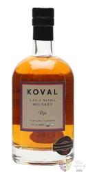 Koval  Rye  Single barrel Illinois whiskey 40% vol.  0.50 l