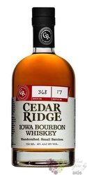 Cedar Ridge Iowa Bourbon whiskey 40% vol.  0.70 l