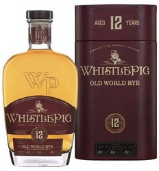 Whistlepig  Old World Rye  12y blended Canadian whisky 63% vol.  0.70 l