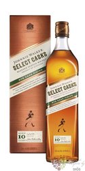 Johnnie Walker  Select casks rye  aged 10 years Scotch whisky 46% vol.  0.70 l