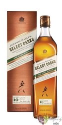 Johnnie Walker  Select casks rye  aged 10 years Scotch whisky 46% vol.  1.00 l