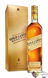 Johnnie Walker  Gold label reserve  premium Scotch whisky 40% vol.  1.00 l