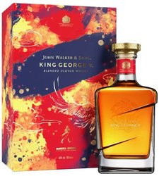 Johnnie Walker Blue label  King George V Rabbit  premium Scotch whisky  43% vol.  0.70 l
