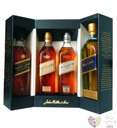 Johnnie Walker  Collection II. exclusive set of Scotch whisky 40% vol.   4 x 0.20 l