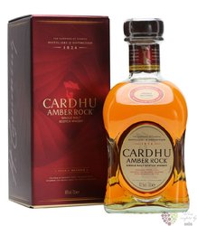 Cardhu „ Amber rock ” single malt Speyside Scotch whisky 40% vol.    0.70 l