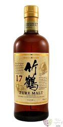 Taketsuru aged 17 years Japan pure malt whisky by Nikka distillery 43% % vol. 0.70 l