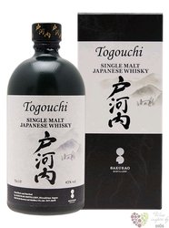 Togouchi Single malt Japanese whisky 43% vol. 0.70 l