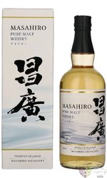Masahiro pure malt Japanese whisky 43% vol.  0.70 l