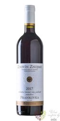 Frankovka 2013 jakostní víno z vinařství Znovín  0.75 l