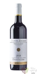 Dornfelder 2018 jakostní odrůdové víno Znovín Znojmo  0.75 l